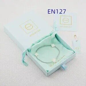 Enewton Gold Bead Cross Bracelet